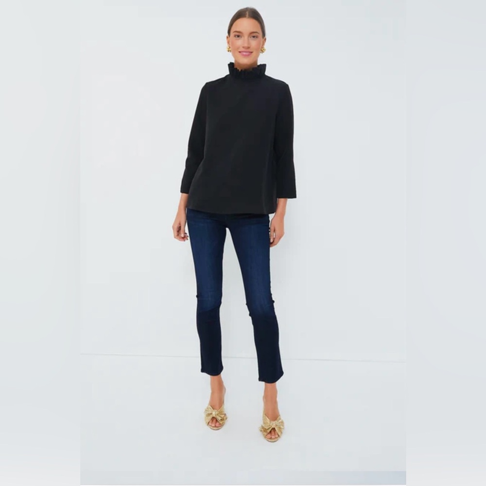 NWT Tuckernuck Black Faye Blouse, XXL